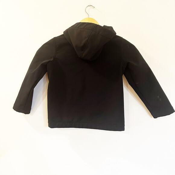 Gap Black Windbreaker Jacket sz XS Unisex Gap Wind Buster 2 Jacket sz XS (4-5) - Picture 3 of 6